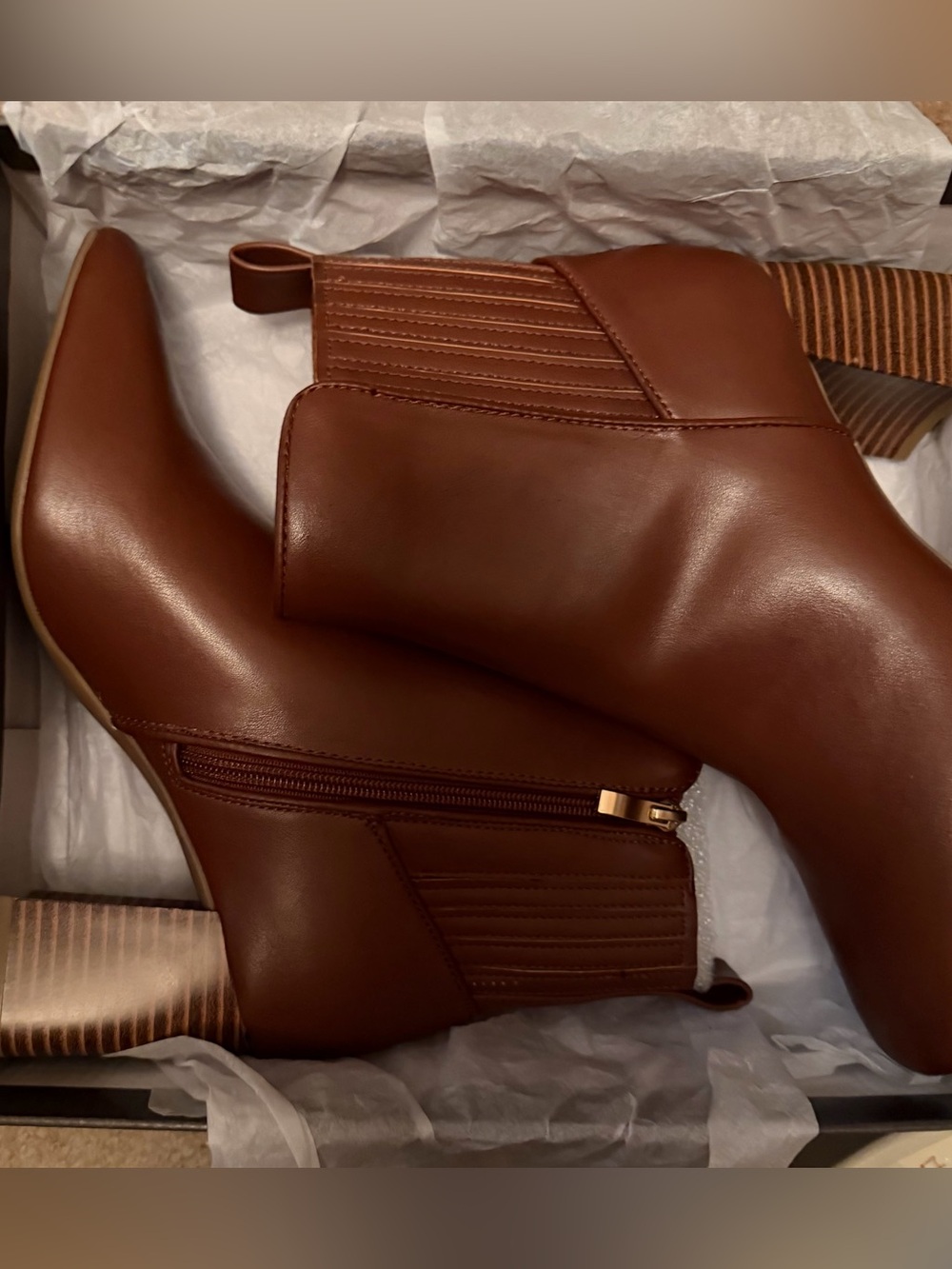 Women's Hutchh Square Toe Ankle Booties